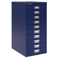 Armoire 10 tiroirs texturée - Bisley