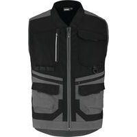 Gilet homme Trowel 9ATT3 - Noir/Gris - Lafont