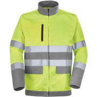 Blouson Fluo Base XP 9D81 - Jaune fluo/Gris - Cepovett Safety