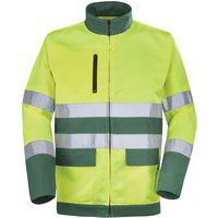 Blouson Fluo Base XP 9D81 - Jaune fluo/Vert - Cepovett Safety