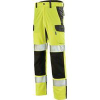 Pantalon Fluo Advanced 9B30 - Jaune fluo/Gris - Cepovett Safety