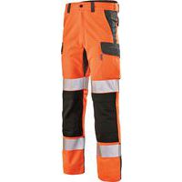 Pantalon Fluo Advanced 9B30 - Orange fluo/Gris - Cepovett Safety