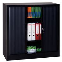 Armoire basse à rideaux en kit, Hauteur hors tout: 105 cm, Largeur hors tout: 100 cm