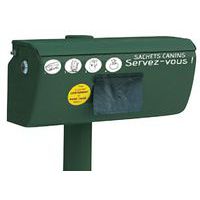 Distributeur de 200 sachets rouleau aluminium vert 6009