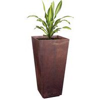 Jardinière Rami Ø 50 cm - acier corten