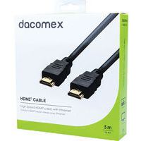 Cordon HDMI haute vitesse avec Ethernet - 5 m DACOMEX