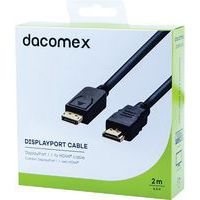 Cordon DisplayPort 1.1 vers HDMI - 2 m DACOMEX