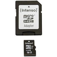 Carte MicroSDHC UHS-I Class 10 - 16Go INTENSO