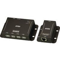 Extendeur USB 2.0 Cat.5 50m Hub metal 4 ports ATEN