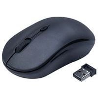 Mini souris optique sans fil nano USB noire DACOMEX