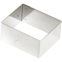 Nonnette rectangle en inox - Lot de 4 - Matfer