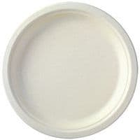 Assiette ronde en fibre - Lot de 1000 - Matfer