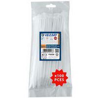 Colliers de fixation blanc en nylon - Velamp