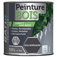 Peinture bois Écolabel - 0,5 L - Batir