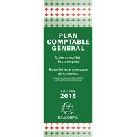 Plan comptable général accordéon 19x7,5cm