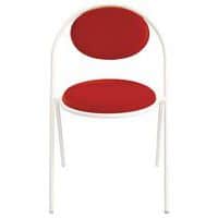 Lot de 2 chaises Sat assise velours Meet By Paperflow