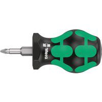 Tournevis Tom Pouce vis Pozidriv - 355 PZ Stubby - Wera