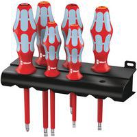 Jeu tournevis acier inoxydable 6 pièces - 3165 i/6 Rack - Wera