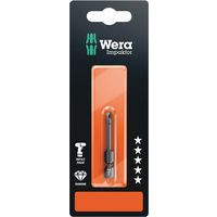 Embout extra rigide vis carrée,Impaktor - 868/4 IMP DC SB SiS - Wera