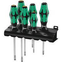 Jeu tournevis Kraftform Plus Lasertip 6 pièces - 334/355/6 Rack - Wera