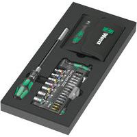 Module mousse avec outils vissage 57 pièces - 9750 - Wera