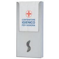 Distributeur de sachets en papier pour protection inox brossé