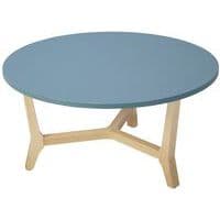 Table basse ronde Ø 80 cm Zélos 1 plateau - Manutan Expert