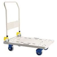 Chariot plastique dossier rabattable - Force 300 kg