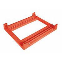 Base 350 x 430 mm pour système de rangement gratstack - Gratnells