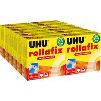 Rollafix rouleau adhésif transparent 19 mm x 33 m - Uhu