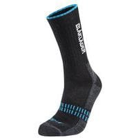 Chaussettes light noir/bleu fluorescent