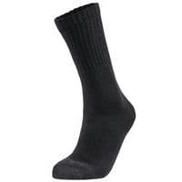 Chaussettes hautes en coton pack x5 noir