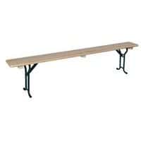 Lot de 2 bancs pliants Konvivial Leisure N Pleasure