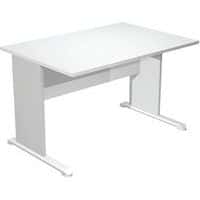 Bureau droit avec pieds L Fast - 120 cm - Artarredi