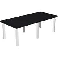 Table de réunion Royal pieds métal - 220cm - Artarredi