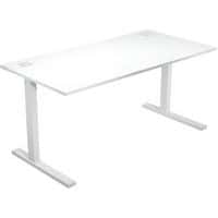 Bureau droit Visual sans voile de fond - 160 cm - Artarredi