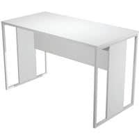 Bureau à pieds cadres métal section carrée Razor - 120 cm - Artarredi