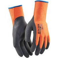 Gants artisan doublés en latex trempé jauge 10 - Orange - Blåkläder