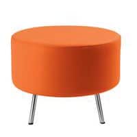 Pouf BULLE PVC pied métal GGI