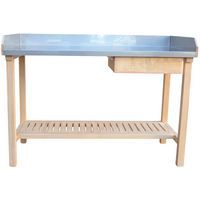 Table bois de jardinier Etablis Francois