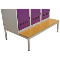 Socle-banc pour vestiaire Vinco