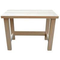 Table de travail bois - Modèle simple Etablis Francois