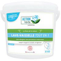 Action Verte 160 tablettes lave-vaisselle cycle long Ecocert