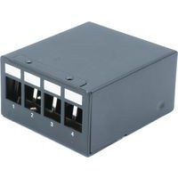 Boîtier 1U 4 ports keystone - Generique