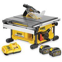 Scie à table XR FLEXVOLT 54V 2Ah Li-Ion Brushless 210mm - 2 batteries - DEWALT