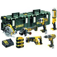 Kit 6 outils XR 18V 5Ah Li-Ion Brushless - DEWALT