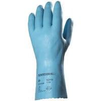 Gants Eurochem L5210 coton enduit latex bleu - Coverguard