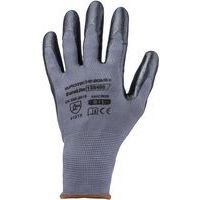 Gants Eurolite 13N400 J13 gris enduit nitrile noir - Coverguard