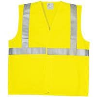 Gilet ECO hi-viz bande et baudrier - Classe 2 - Coverguard