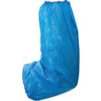 Manchette polyéthylène bleue 40 cm - lot de 100 - Coverguard